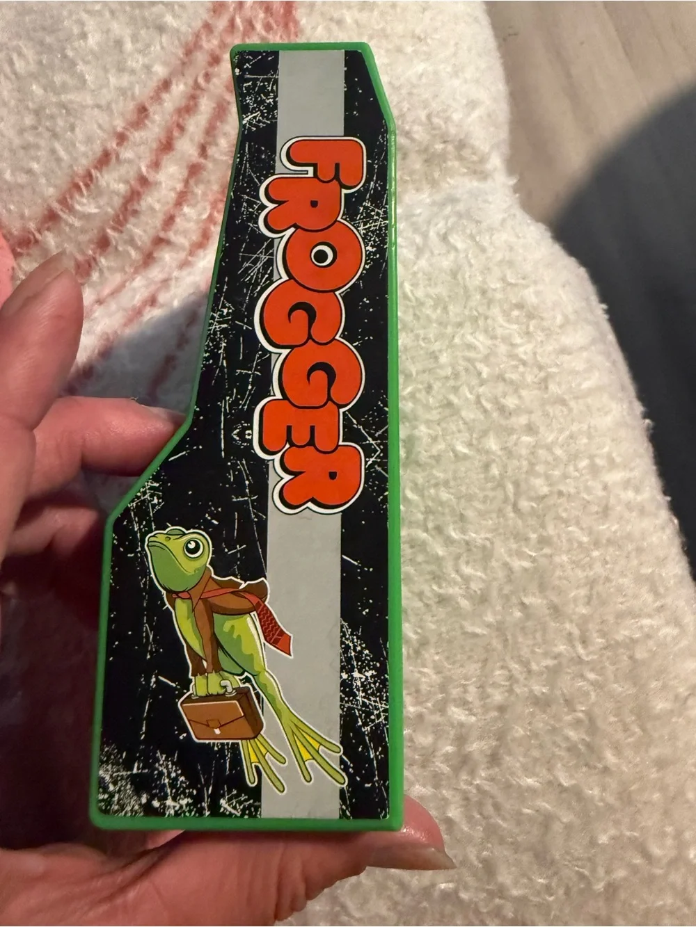Frogger Handheld Retro Arcade Game - Green
